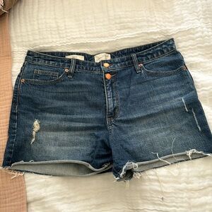 Target Universal Threads denim shorts 12 31 EUC